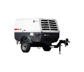 Portable compressor for quarry's