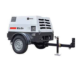 Portable compressor for chipping hammers US